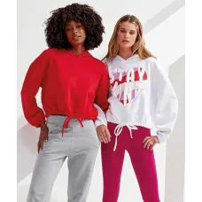 HYPA TR085: Women's TriDri® cropped oversize hoodie